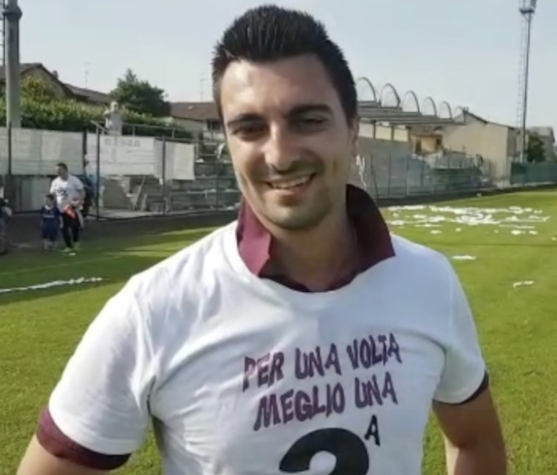 VIDEO - Mister Fabrizio Ottone dopo il 3-0 del Caresana sul Tridinum che significa la promozione in seconda categoria